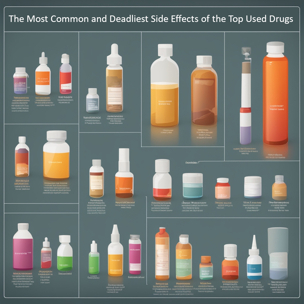 The Most Common and Deadliest Side Effects of the Top Used Drugs