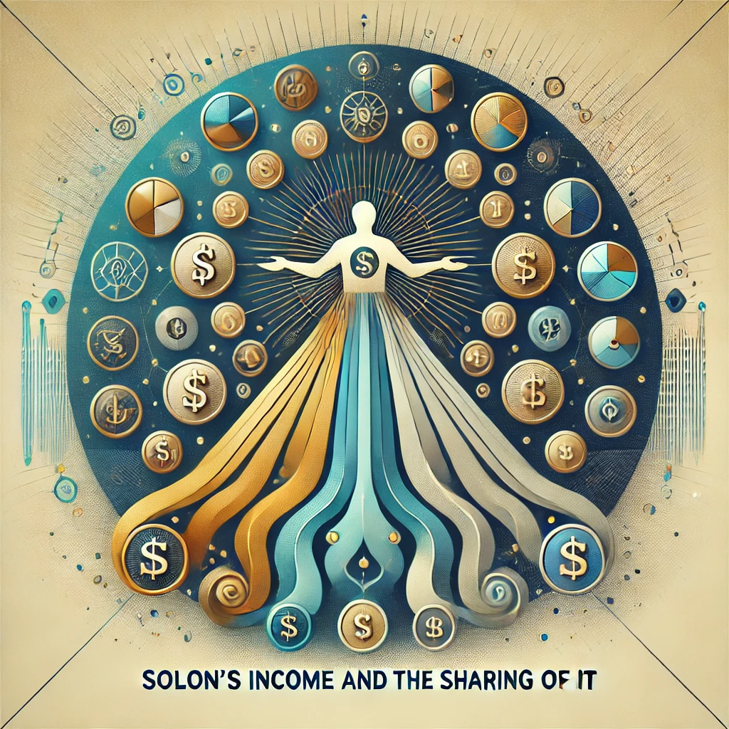 Solon's income and the Sharing of it