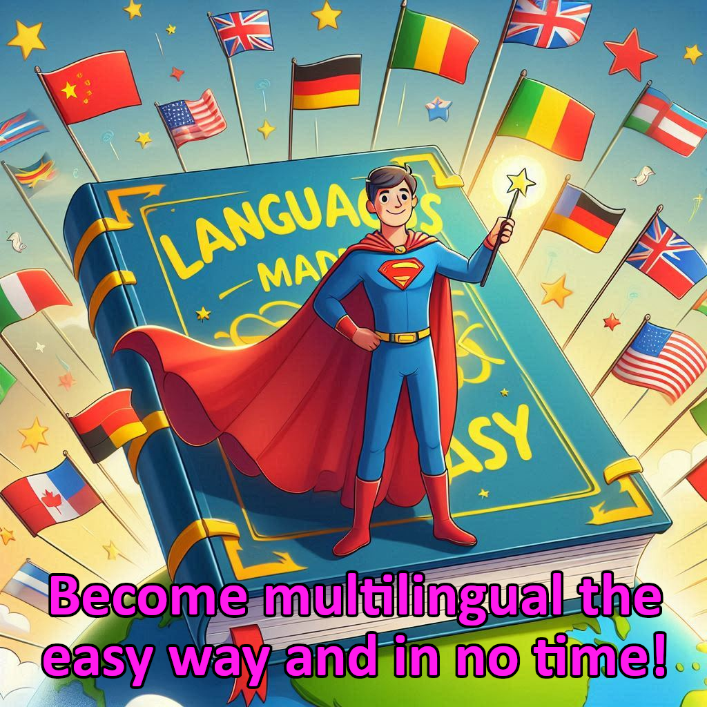 Become multilingual the easy way and in no time!